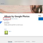 Google app in Store for Windows 10