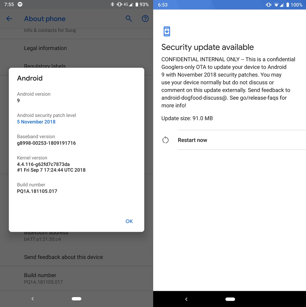 Google patch