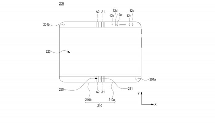 Samsung foldable phone