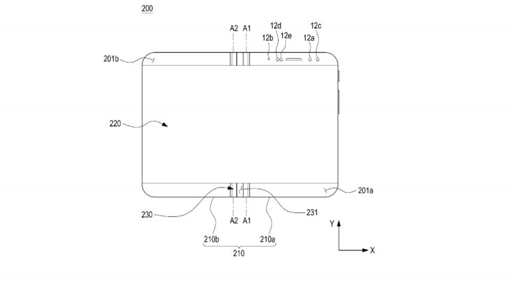 Samsung foldable phone