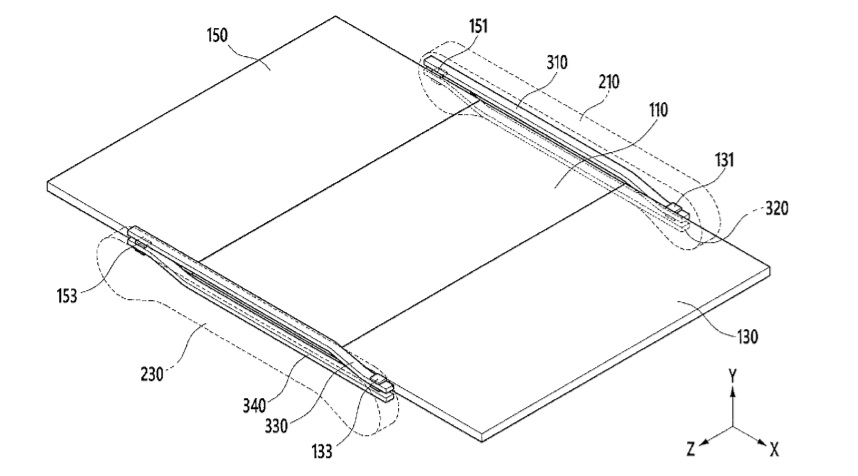 tri fold patent